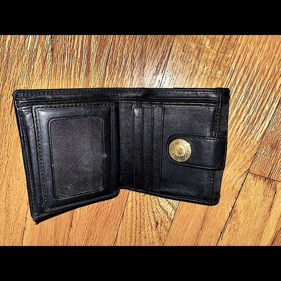 Coach Black and Gold Wallet - Picture 3 of 6